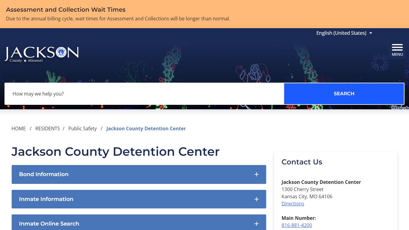 Jackson County Detention Center - Jackson County MO